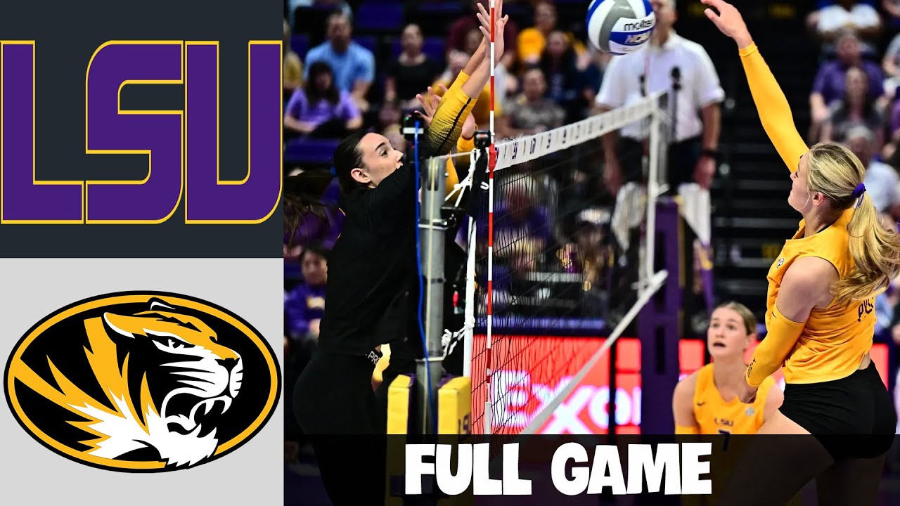 LSU vs  Missouri FULL GAME | NCAA Women's Volleyball OCT 19, 2025