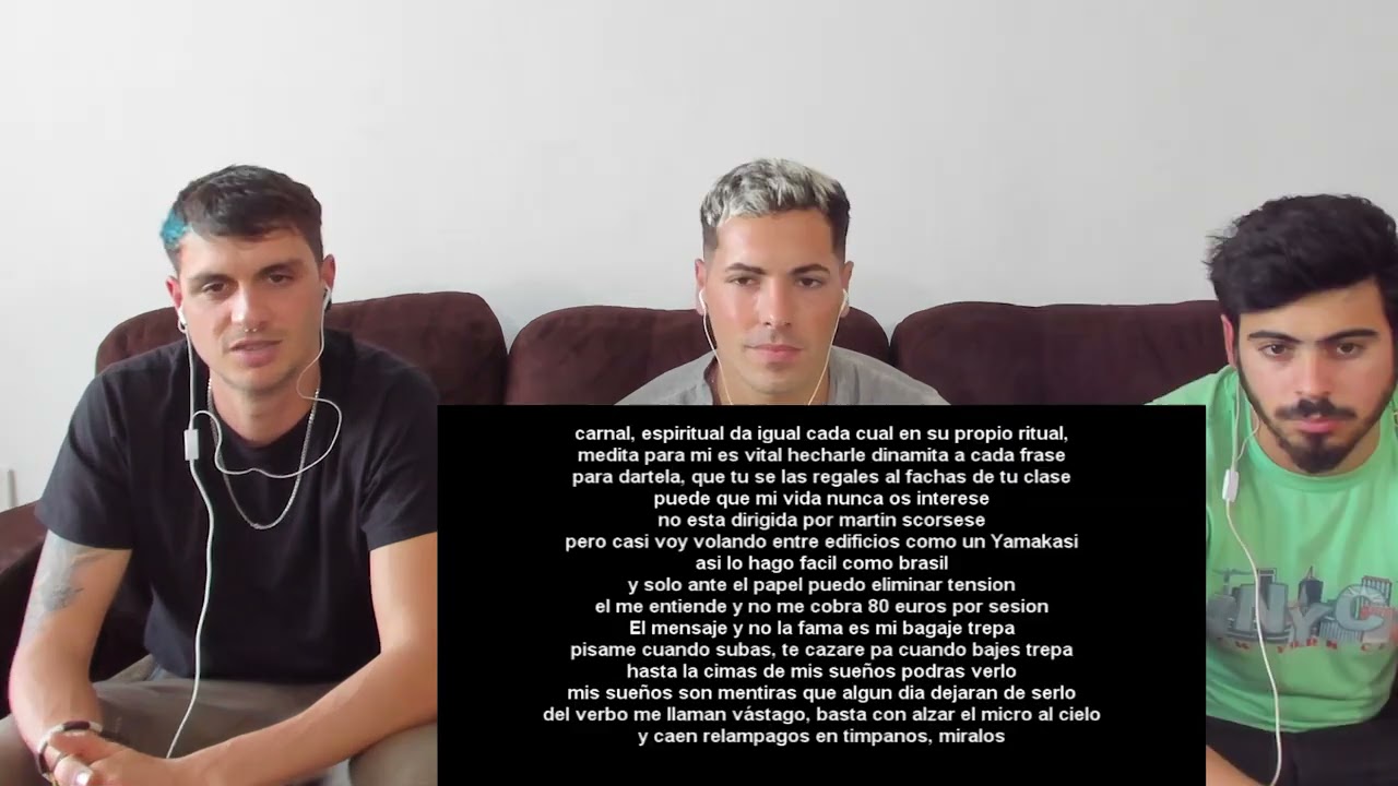 REACCION a NACH - Manifiesto (Letra/Lyrics)