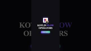 Master Kotlin Flow Operators LIKE A PRO 🚀#kotlin #androiddev #shorts