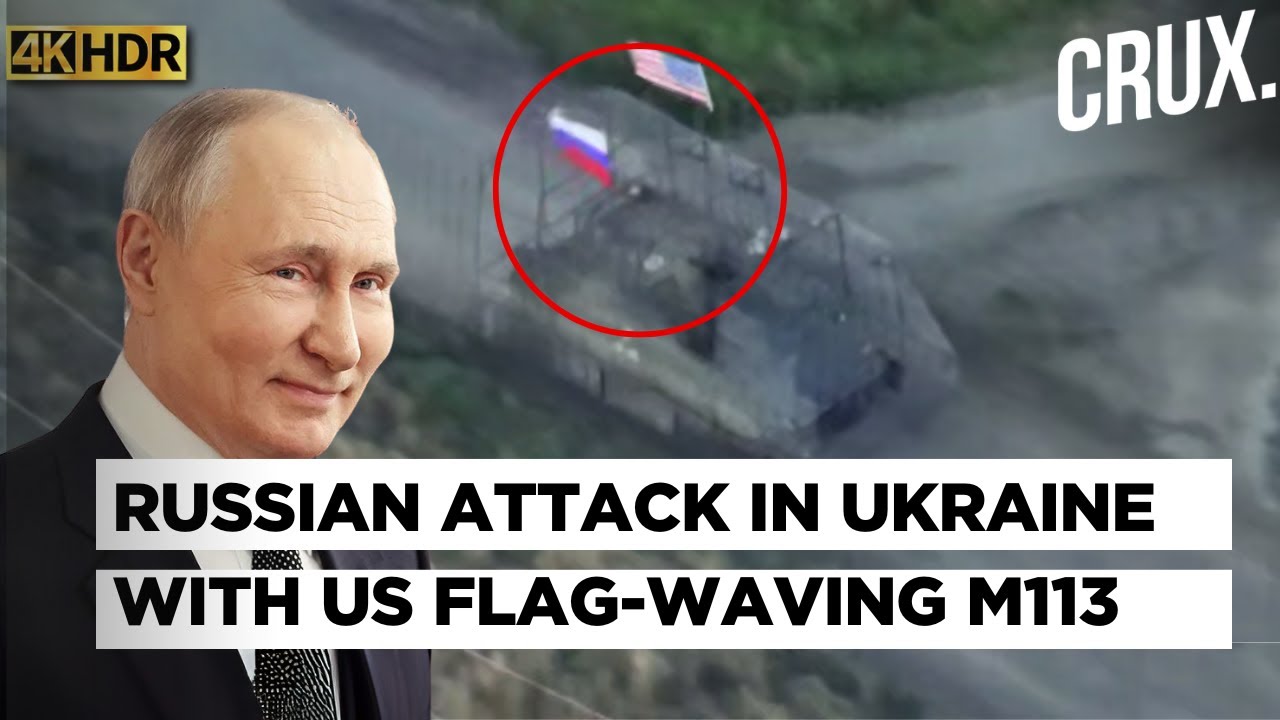 "I Know What I'm Doing" Trump Fumes, Ukraine Slams Russian "Insolence" Of Flying US Flag On M113 |4k