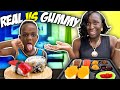 GUMMY Sushi VS REAL Sushi
