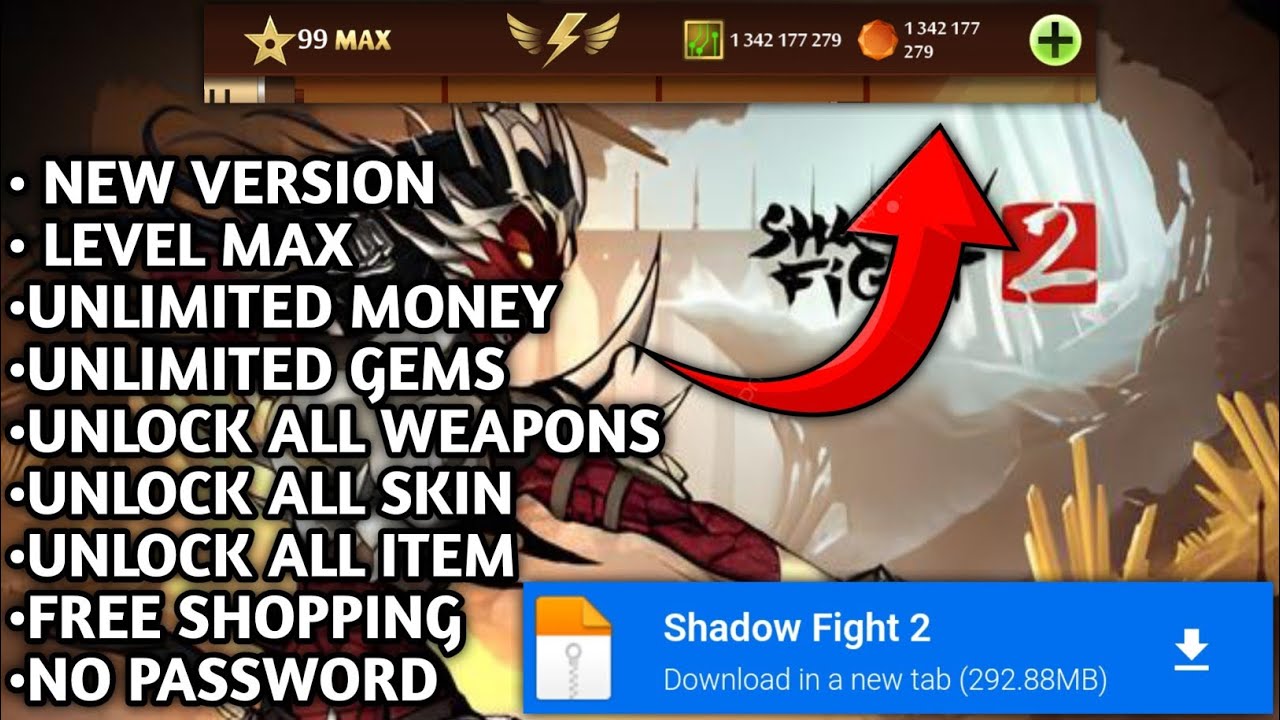 Shadow Fight 2 Mod Apk v2.40.5 Unlimited Money, Unlimited Energy