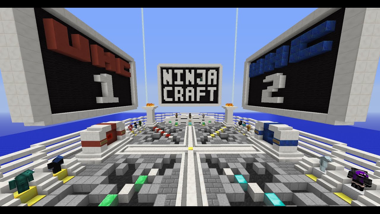 NinjaCraft Public UHC Server Tour and Review