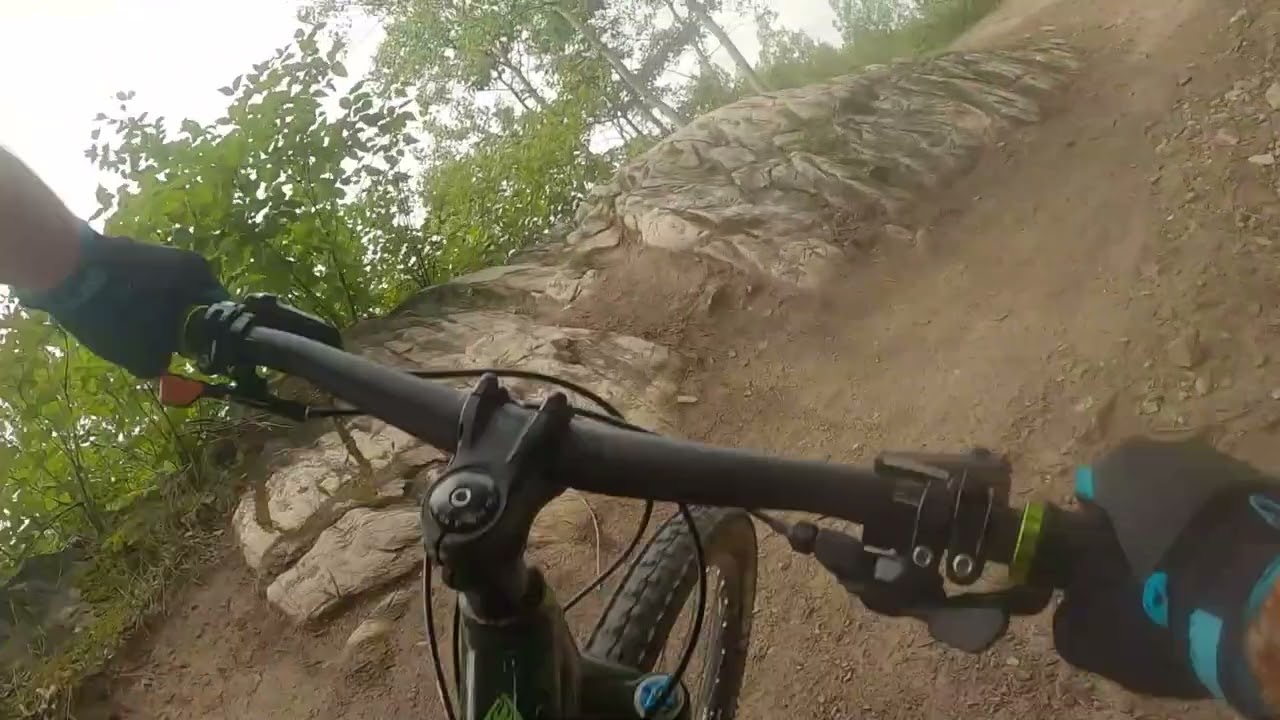 MTB - Down Dogger Trail at Marquette South Trails