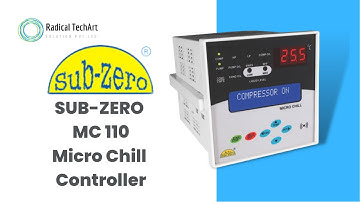 SUBZERO  MC 110 Micro Chill Controller | How to do settings #hvac RadicalTechArt I RadicalTalks I