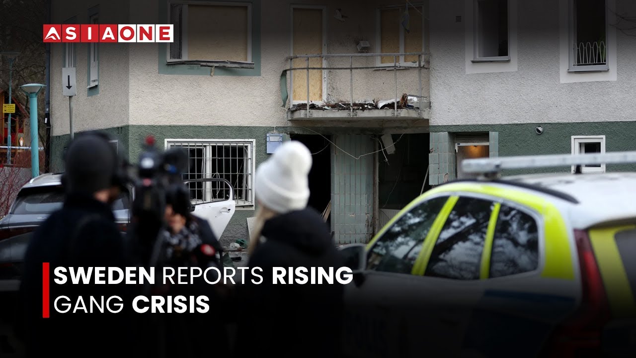 Sweden Reports Rising Gang Crisis | Asia One News
