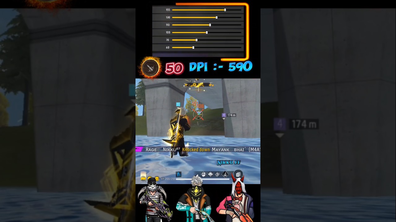 realme 9i free fire sensitivity settings | free fire update sensitivity 