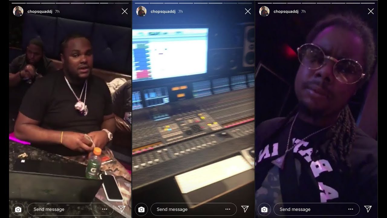 Tee Grizzley x Chopsquad DJ in the Studio [Tape OTW]