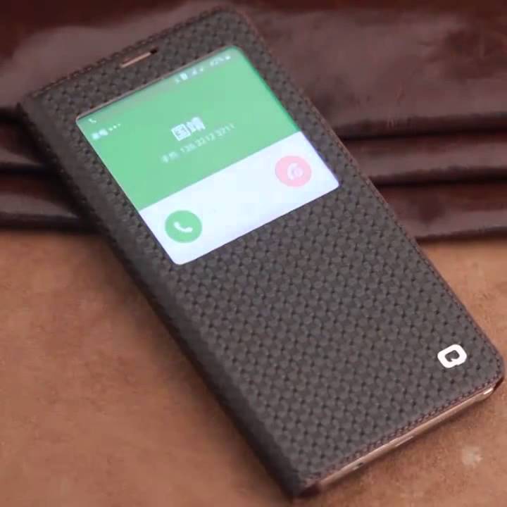 Galaxy Note 5 Lizard & Grid Pattern Leather Flip Case