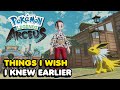 Things i wish i knew earlier in pokemon legends arceus tips  tricks