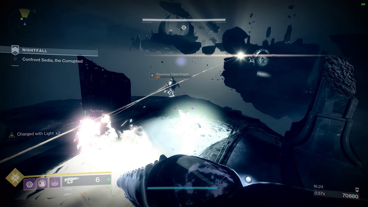 Destiny 2 - Letting Tachos get Solar Kills in a Strike