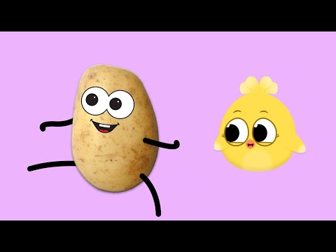 Learn Fruits With Songs : Yummy Yummy 🍌🥥🍍 Fruit And Vegetable Names With Giligilis Song