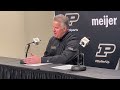 Morehead St Post Game: Matt Painter