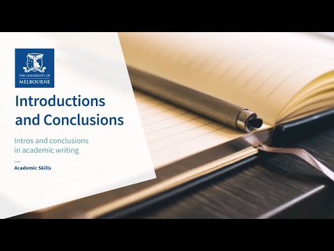 Video: How To Write An Introduction And Conclusion