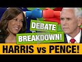 Harris vs Pence Vice Presidential Debate Body Language