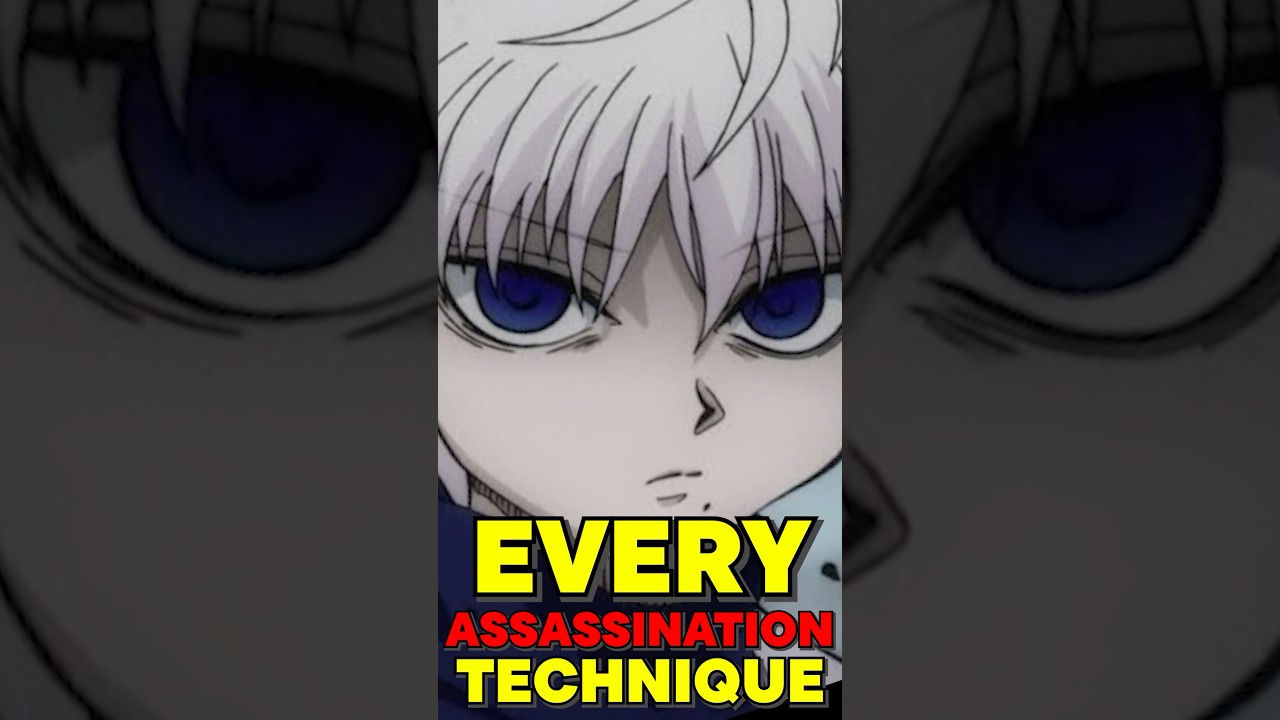 Killuas Most DEADLY Techniques 😨 #animeanxiety #hunterxhunter