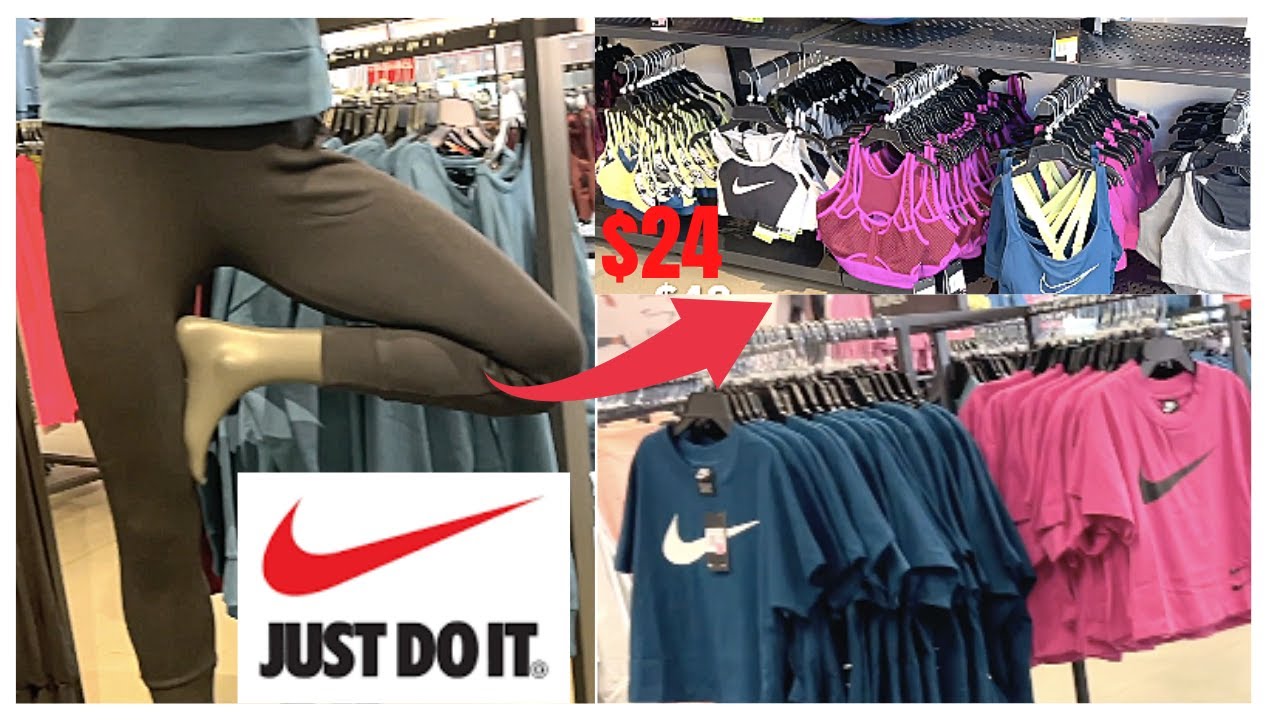 NIKE OUTLET CLOTHING / SHOP WITH ME 