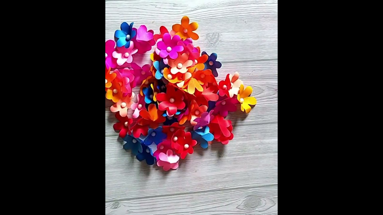 Diy paper flower bouquet mini 