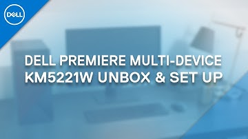 How to Unbox and Set Up Dell Wireless Keyboard and Mouse KM5221W (Official Dell Tech Support)