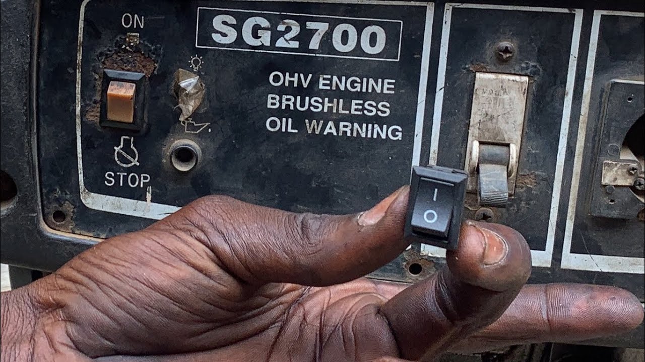 HOW TO REPLACE GENERATOR SWITCH | SG2700