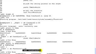Assembly Primer for Hackers Part 11 Functions Stack