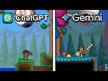 ChatGPT vs Gemini Make Terraria (from scratch)