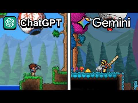 ChatGPT vs Gemini Make Terraria (from scratch)