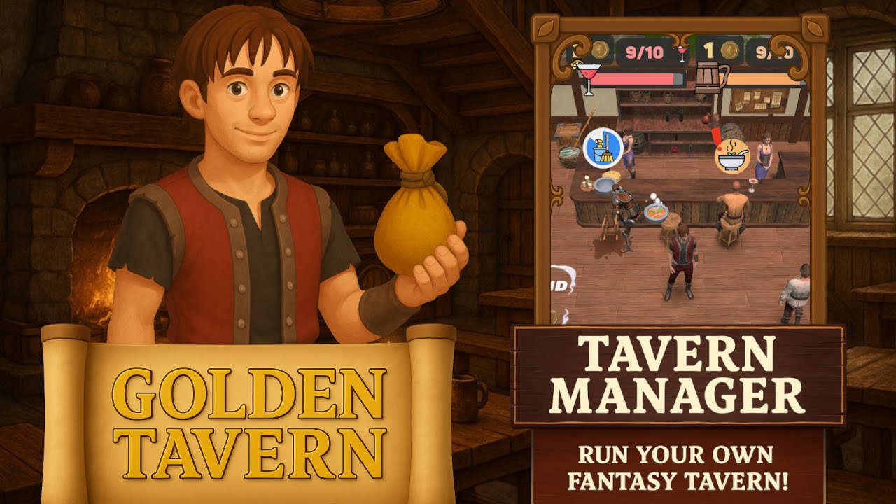 Golden Tavern: Inn Manager | Idle Game Innkeeper Simulation