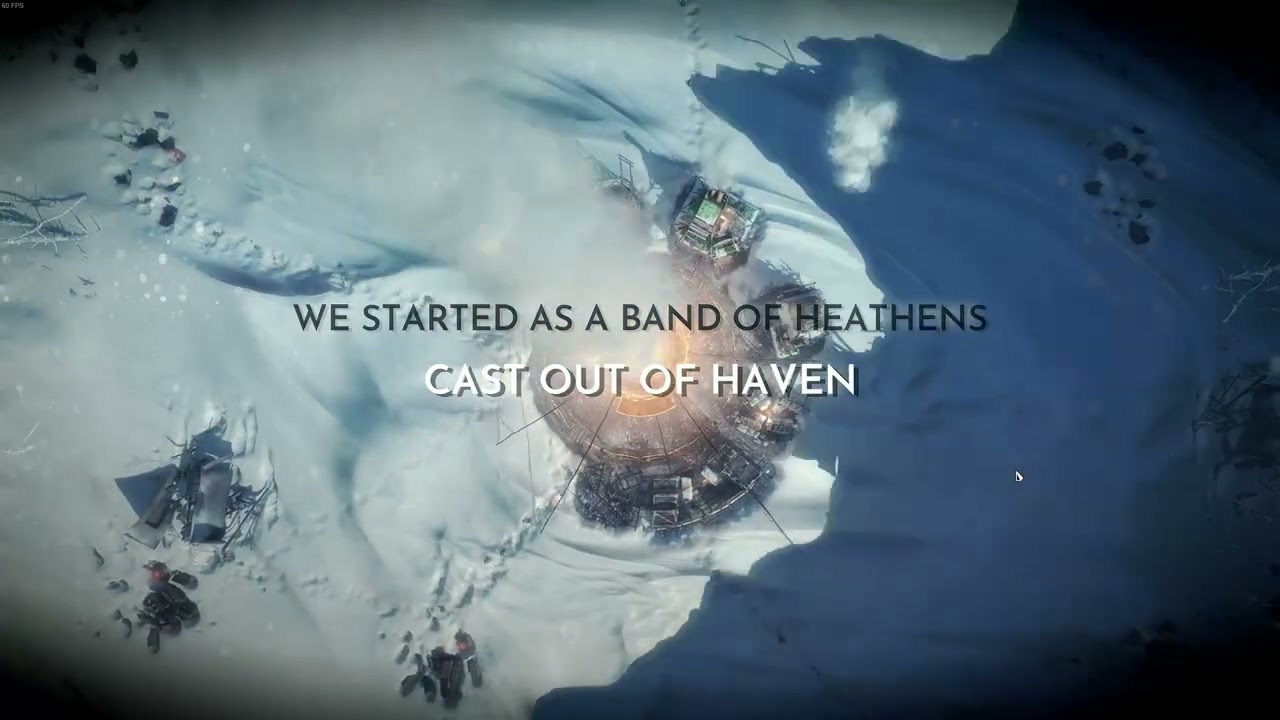 My last moments of my first ever experience as commander in Frostpunk