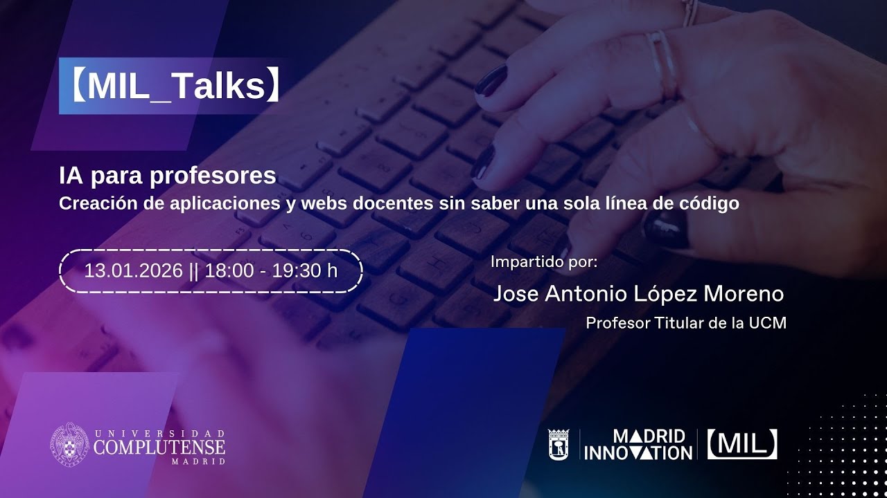 IA para profesores: creación de aplicaciones y webs docentes | 