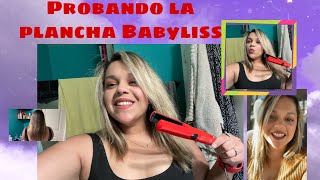 Probando la plancha Babyliss Luxe digital mini flat iron ~ Review |Reseña -  YouTube