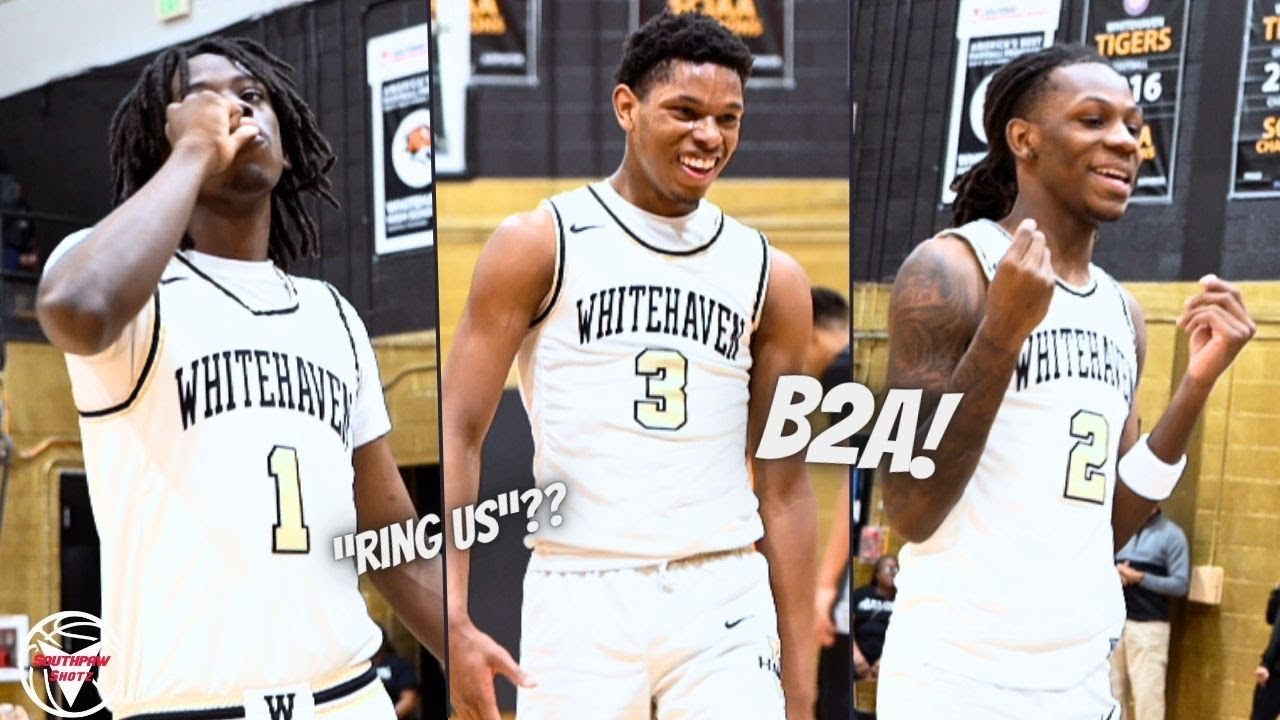 WHITEHAVEN PUTS BELT 2 BEHIND IN STATE PLAYOFFS⁉️😤 RING SEASON??💍 | WHITEHAVEN vs. KIRKWOOD🏀