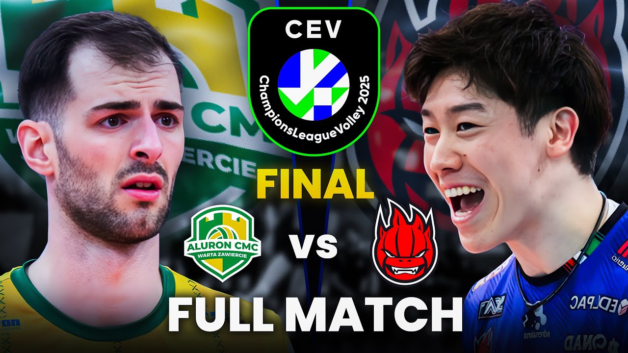 Perugia vs Zawiercie | Full Match | FINAL | Champions League Final Four Lodz 2025