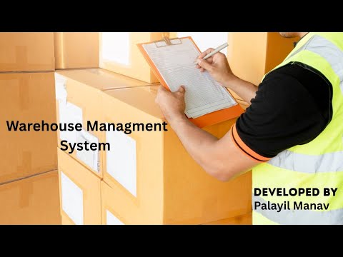 Java/ReactJS FSD - Warehouse Managment System Done by BE Student