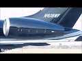 ✈ Stunning All Black Bombardier Global 5000 N618WF Start Up & Departure At London Southend