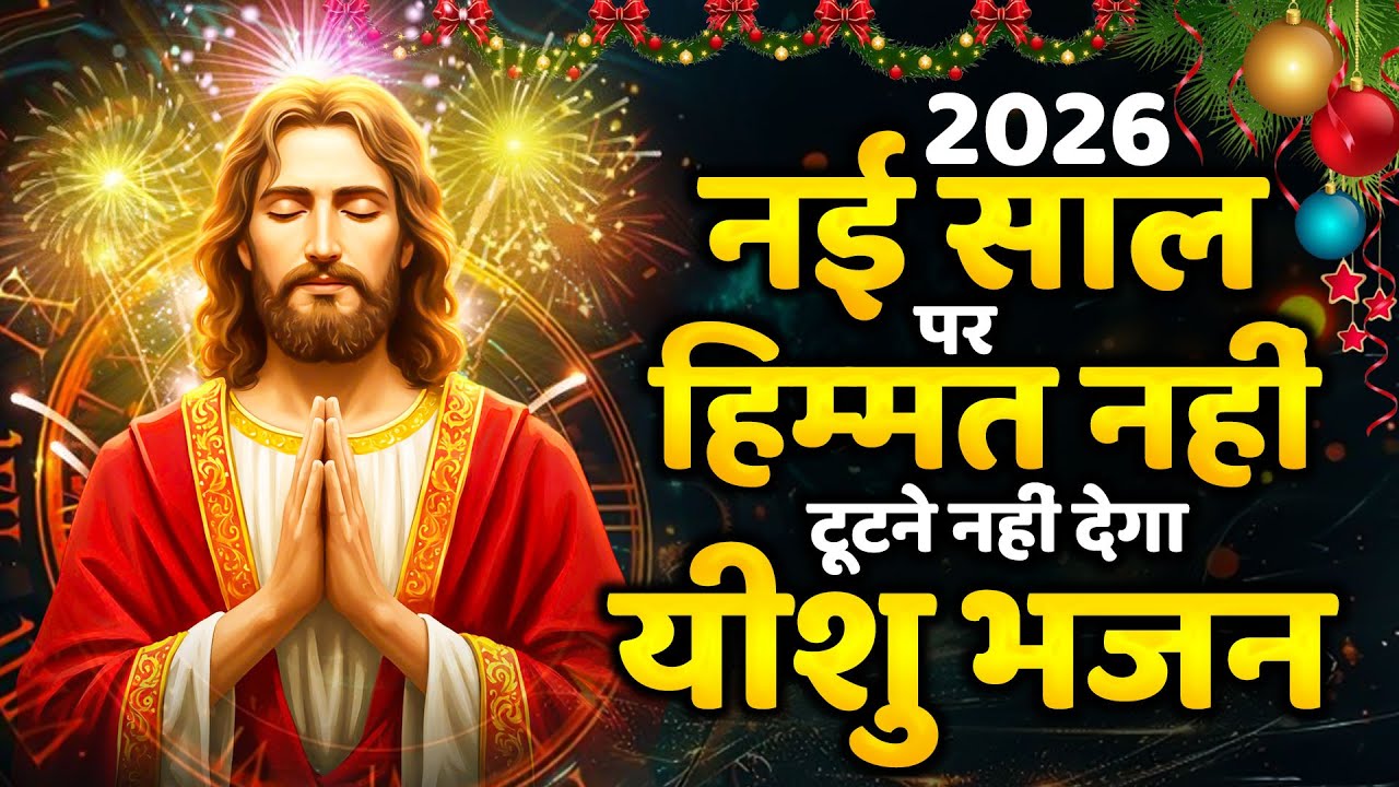 नई साल पर हिम्मत नहीं टूटने नहीं देगा यीशु भजन | Jesus Prarthna 2026 | येशु मसीह गीत ~Masih Prarthna