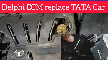 Delphi ECM Replace TATA Car ECU Module Coding and Programming Tata car