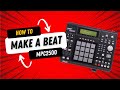 Making a hip hop beat on the mpc2500 how to tutorial