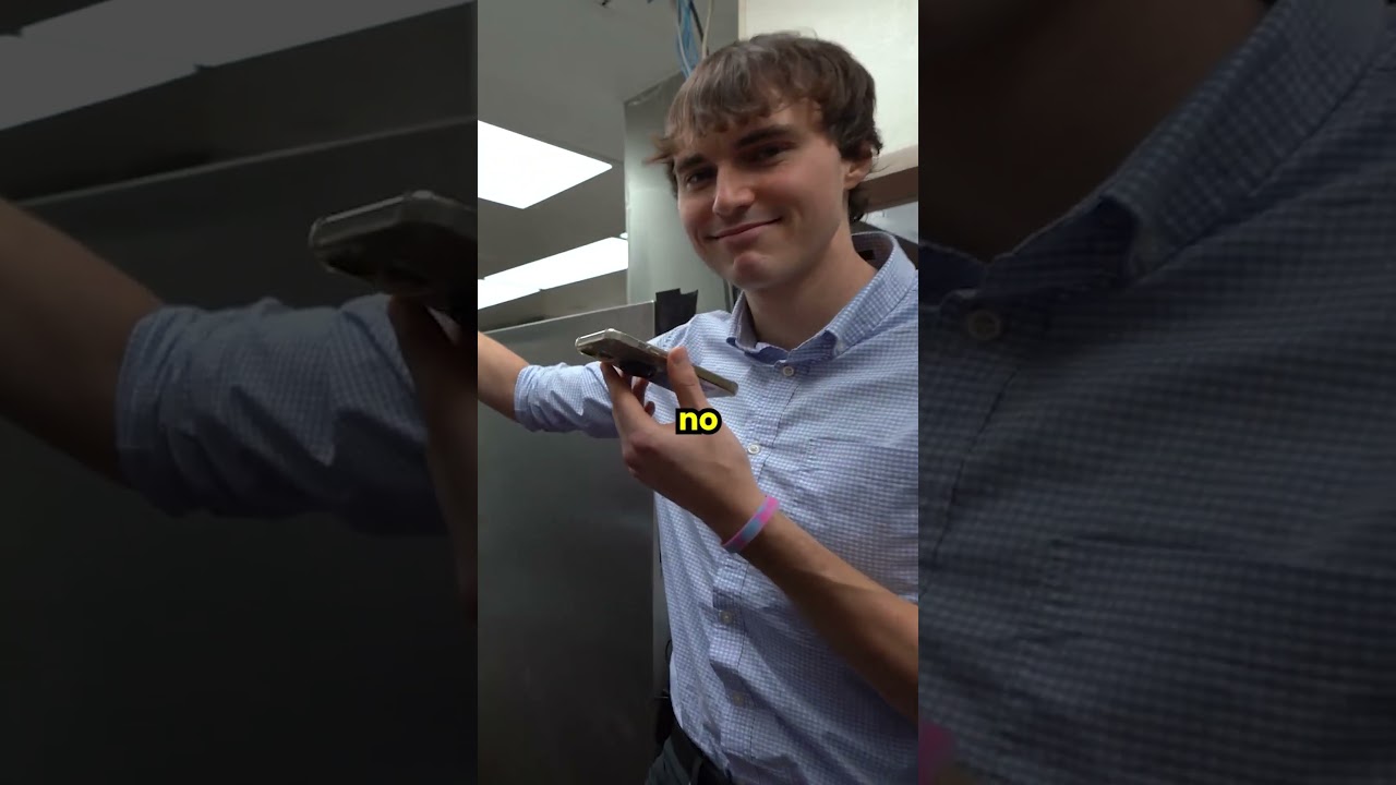 fake ice cream machine inspector prank