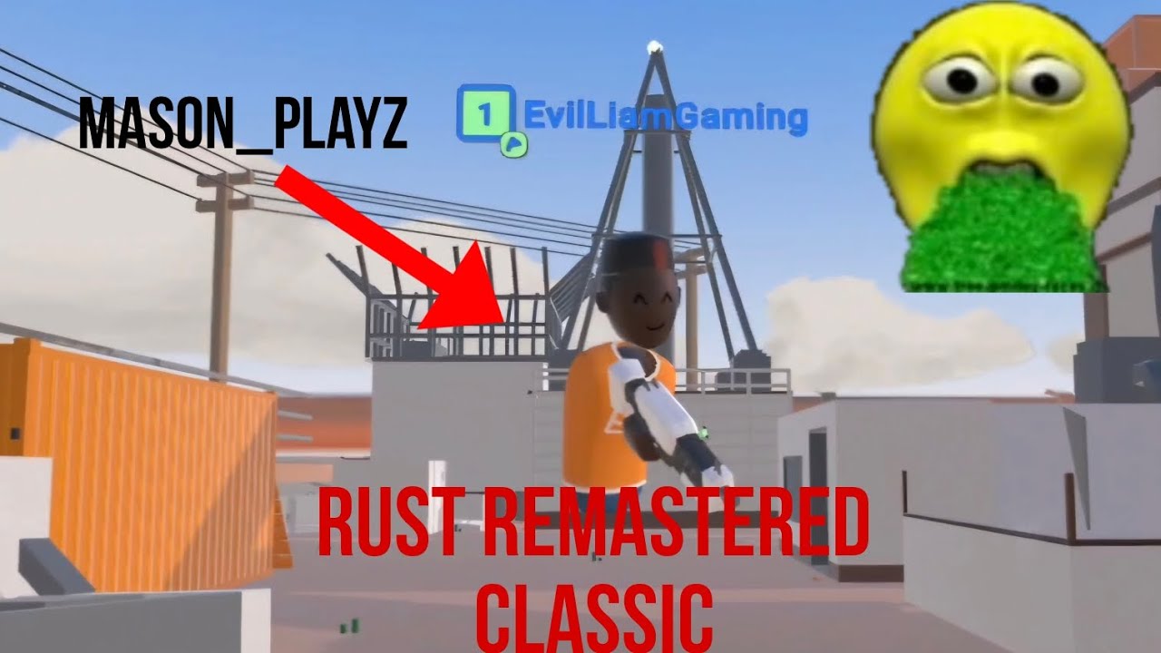 Liam gaming plays rust and craps on Mason_playz! (2 sub special) - YouTube