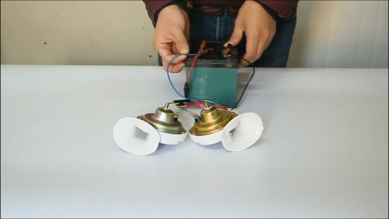 Best Car horn tone sound effect Test Music tone horn Motorcycle Snail horn sound loud 110db 12v horn