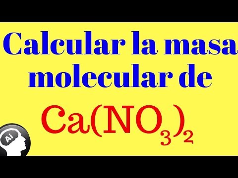 Calcular la masa molecular y masa molar de sustancias quimicas