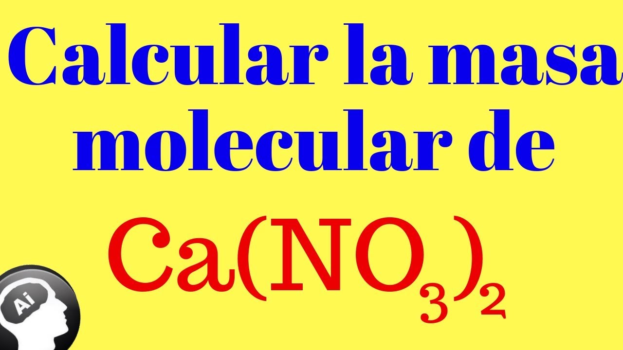 Calculo del peso molecular