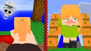 I Gave Jenny Tyan Diamonds Minecraft Skyblock And... She Thanked Me IM SHOCKED!