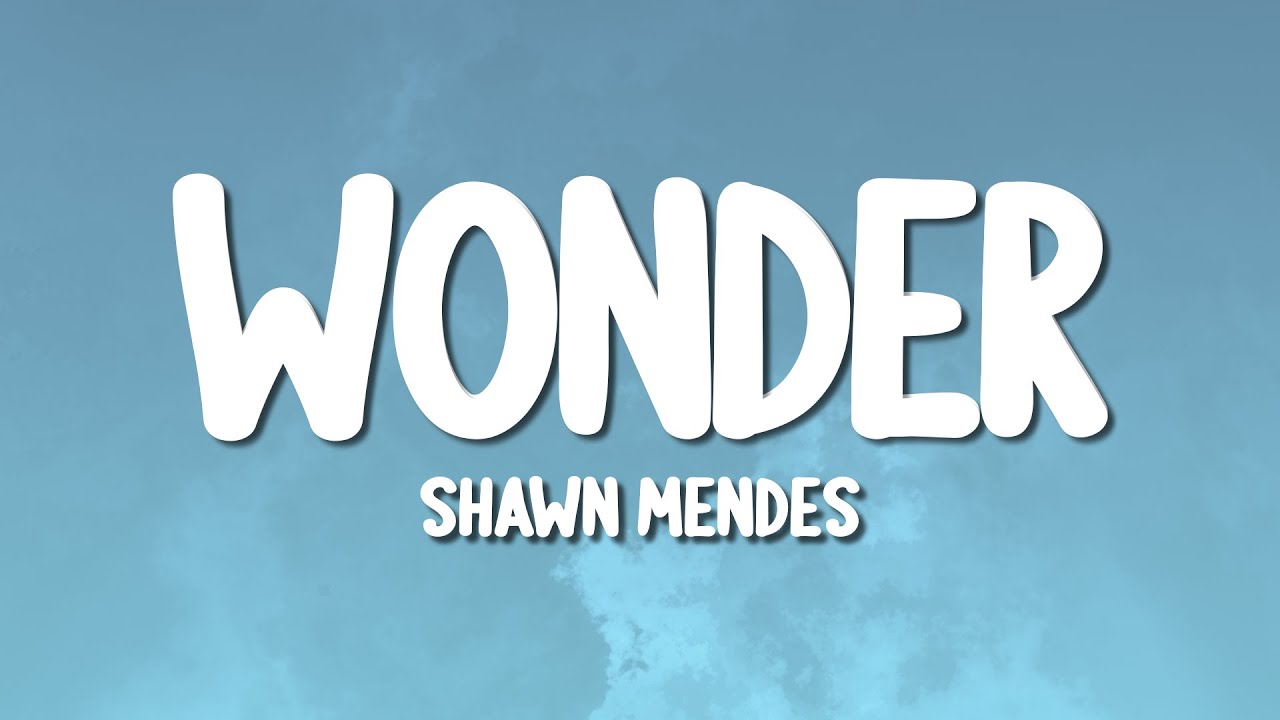 Shawn Mendes - Wonder (Lyrics)