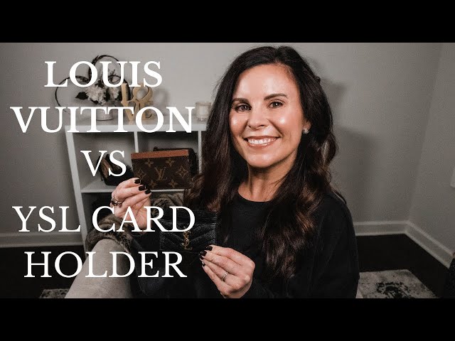 LOUIS VUITTON CARD HOLDER IN REVERSE MONOGRAM * What Really Fits Inside *  Review Wear & Tear 