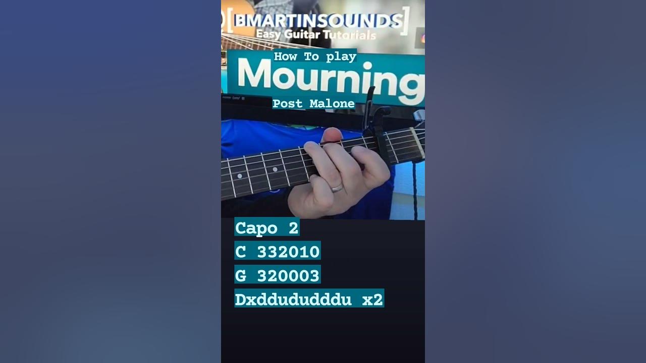 Mourning - @postmalone
