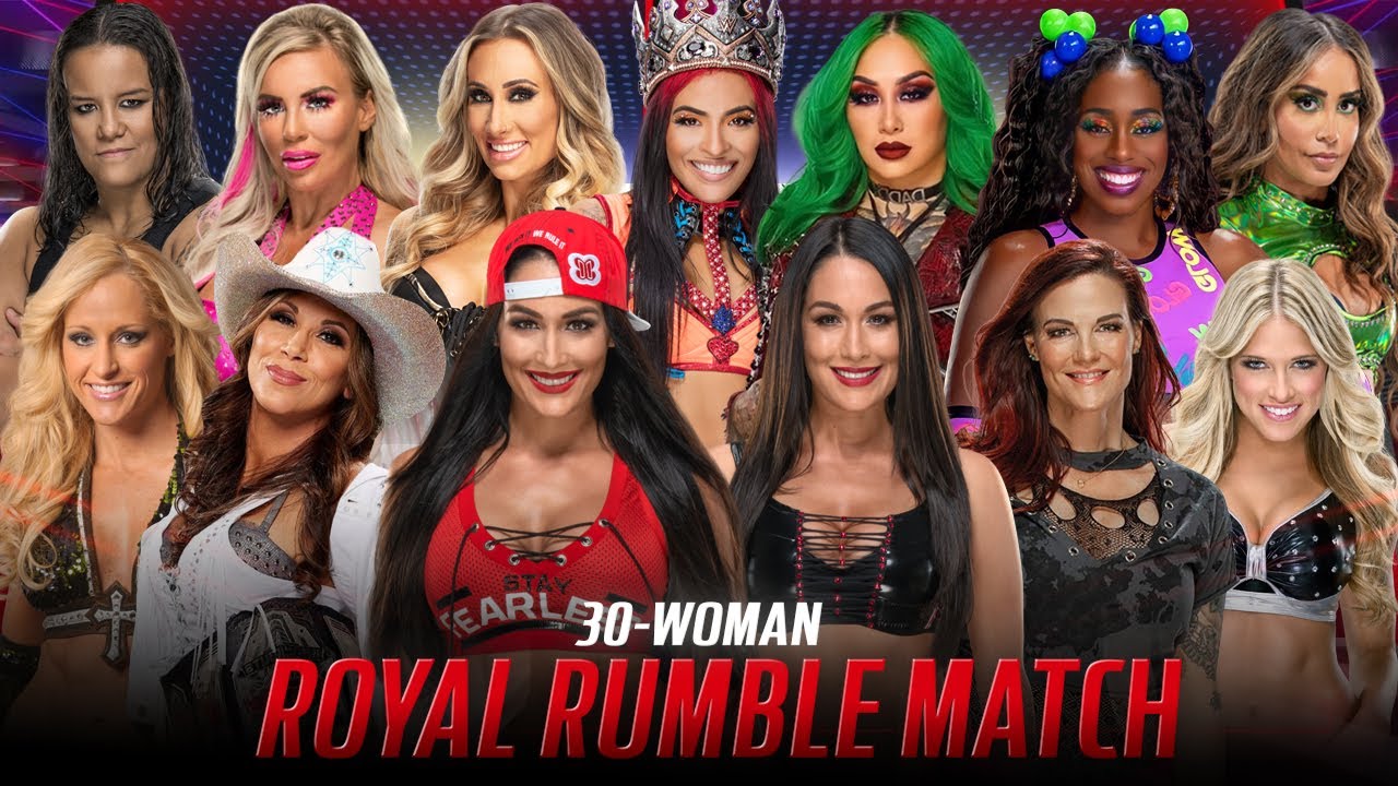 Royal Rumble: Women's Royal Rumble Match Simulation 