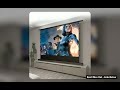 150 Inch Max Electric ALR CLR Rollable Floor Rising Long Throw Projector Screen Grey Crystal Ambient