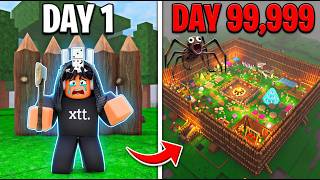 I Built the CRAZIEST Base in 99 Nights in the Forest ROBLOX